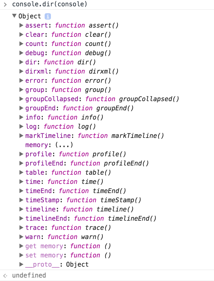 Post Javascript Console API